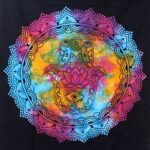 Единечна прекривка / ѕидна таписерија црна хамса - Image 2