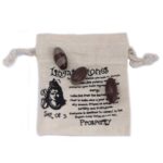 Шива Лингам камен 3 камења 2.5 см во торбичка - Image 3