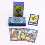 Комплет карти за Тарот со сина фолија - Мандала - со брошура