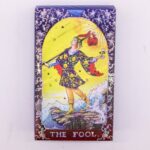 Комплет карти за Тарот со сина фолија - Мандала - со брошура - Image 2