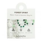Комплет прстени со скапоцени камења Nymph Spirit - Forest Spirit - Image 3