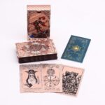 Комплет тарот карти розевозлатна фолија Месечева фаза со брошура - Image 3